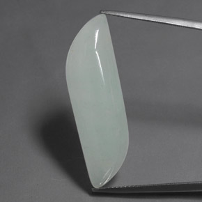 18.27カラットの天然鮮やかなグリーンアベンチュリン、ファンシーシェイプ、半透明