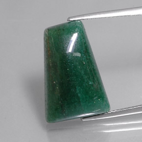 14.62カラットの天然グリーンアベンチュリン（20.2×13.8 mm・ファンシーシェイプ）