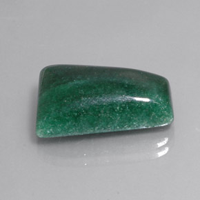 14.62カラットの天然グリーンアベンチュリン（20.2×13.8 mm・ファンシーシェイプ）