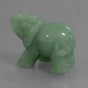 247.87カラットの天然グリーンアベンチュリン、ファンシーシェイプ、オペーク