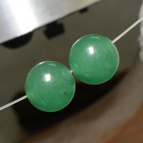 22.53カラットの天然ミントグリーンアベンチュリン（11.86 mm・球体 / ボール）