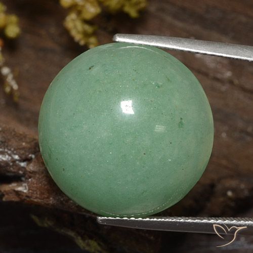 ルース アベンチュリン 25.70ct 薄いモスグリーン アベンチュリン 宝石販売, 認定アベンチュリン ブラジルから, 天然未処理宝石, ラウンド 20 mm (標準サイズ) ルース アベンチュリン 25.70ct 薄いモスグリーン アベンチュリン 宝石販売, 認定アベンチュリン ブラジルから, 天然未処理宝石, ラウンド 20 mm (標準サイズ)