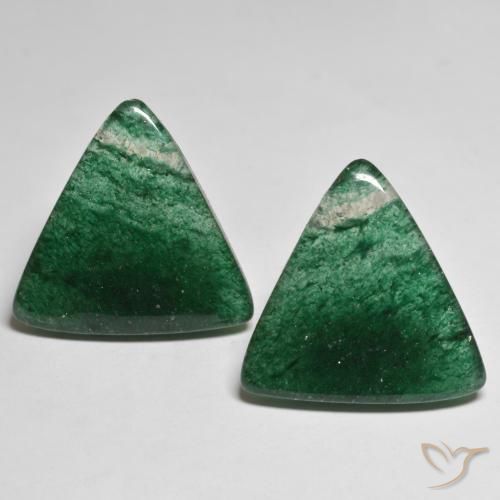 23.02 ct グリーン アベンチュリン、20.2 x 19.6 mm 兆カット、ブラジル産, Photo A