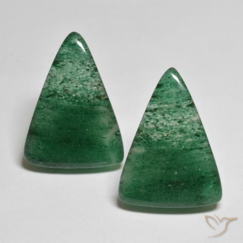 Shop natural 15.94ct 鮮やかなグリーン アベンチュリン gems, トリリオン, from ブラジル at GemSelect. In stock, global shipping!