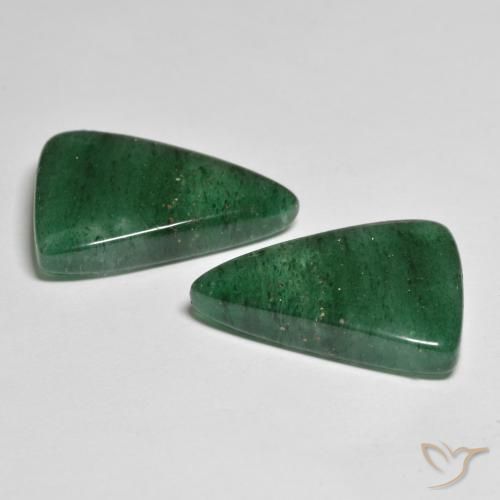 Shop natural 15.94ct 鮮やかなグリーン アベンチュリン gems, トリリオン, from ブラジル at GemSelect. In stock, global shipping!