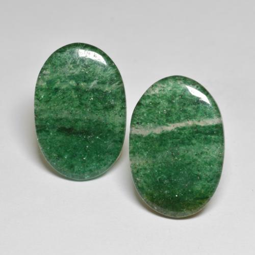 自然派の商品を探す 17.78ct 濃いグリーン アベンチュリン 宝石, オーバルカット, ブラジル からGemSelectで. 在庫あり、世界各国へ発送!