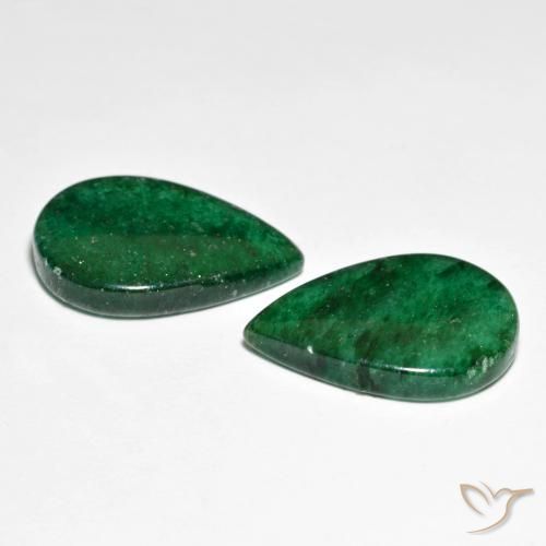 Shop natural 14.94ct 鮮やかなグリーン アベンチュリン gems, 洋梨の形, from ブラジル at GemSelect. In stock, global shipping!