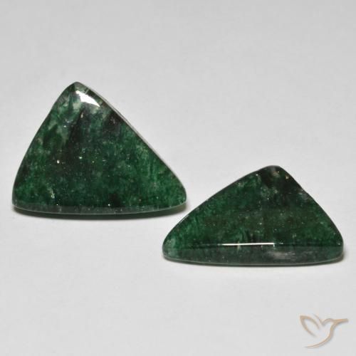 Shop natural 15.57ct パイングリーン アベンチュリン gems, トリリオン, from ブラジル at GemSelect. In stock, global shipping!