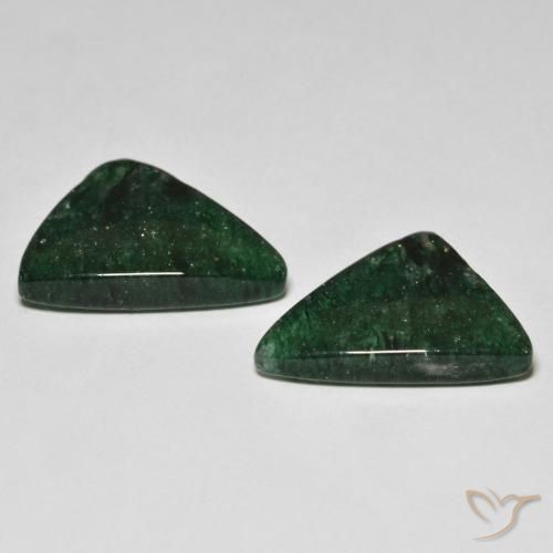 Shop natural 15.57ct パイングリーン アベンチュリン gems, トリリオン, from ブラジル at GemSelect. In stock, global shipping!