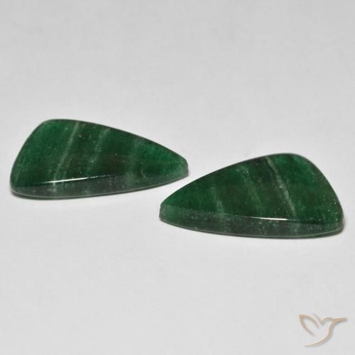 Shop natural 13.52ct ダークグリーン アベンチュリン gems, ファンシー, from ブラジル at GemSelect. In stock, global shipping!