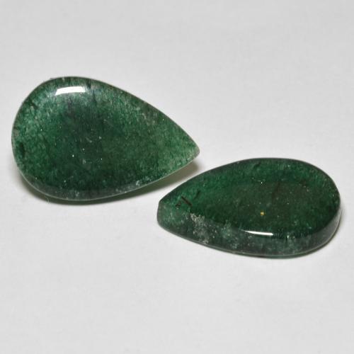 自然派の商品を探す 9.29ct フォレストグリーン アベンチュリン 宝石, 洋梨の形, ブラジル からGemSelectで. 在庫あり、世界各国へ発送!