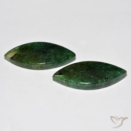 Shop natural 20.86ct ダークグリーン アベンチュリン gems, マーキーズ, from ブラジル at GemSelect. In stock, global shipping!