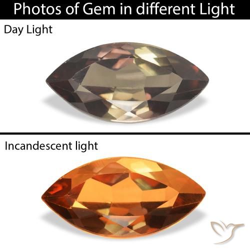 1.05ct 天然 ライトブラウン アキシナイト, マーキーズ, SI