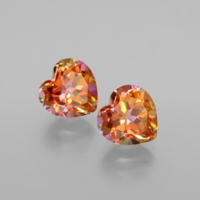 自然派の商品を探す ct マルチカラーレインボー 硝酸トパーズ 宝石, ハート型, ブラジル からGemSelectで. 在庫あり、世界各国へ発送!