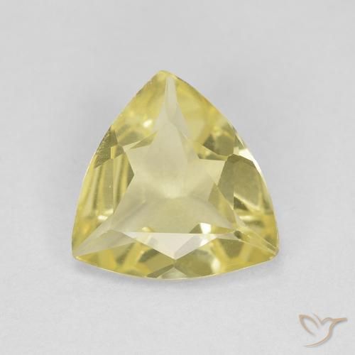 1.03ct 天然 バンブルビーイエロー ベリル, トリリオン, VVS