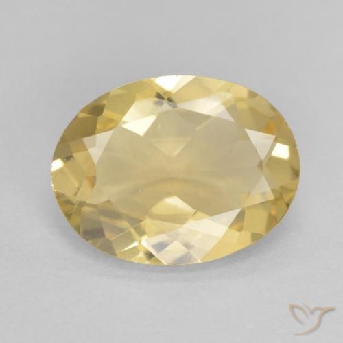 1.70ct 天然 ゴールドオレンジ ベリル, 楕円形, VVS-VS