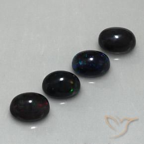 Shop natural 5.72ct マルチカラー ブラックオパール gems, 楕円形, from エチオピア at GemSelect. In stock, global shipping!