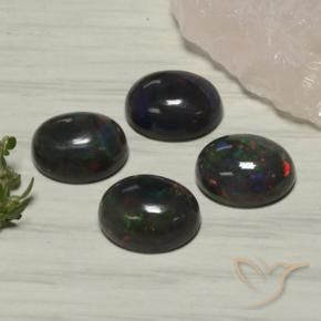 Shop natural 5.55ct マルチカラー ブラックオパール gems, 楕円形, from エチオピア at GemSelect. In stock, global shipping!