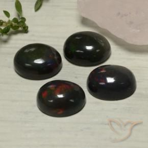 Shop natural 5.54ct マルチカラー ブラックオパール gems, 楕円形, from エチオピア at GemSelect. In stock, global shipping!