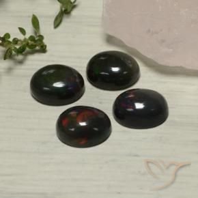Shop natural 5.54ct マルチカラー ブラックオパール gems, 楕円形, from エチオピア at GemSelect. In stock, global shipping!