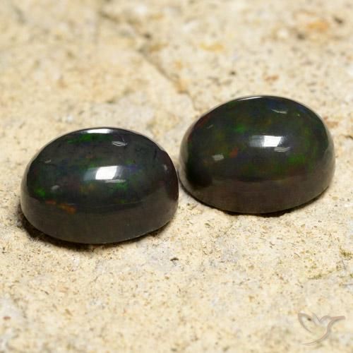 Shop natural 3.64ct マルチカラー ブラックオパール gems, 楕円形, from エチオピア at GemSelect. In stock, global shipping!