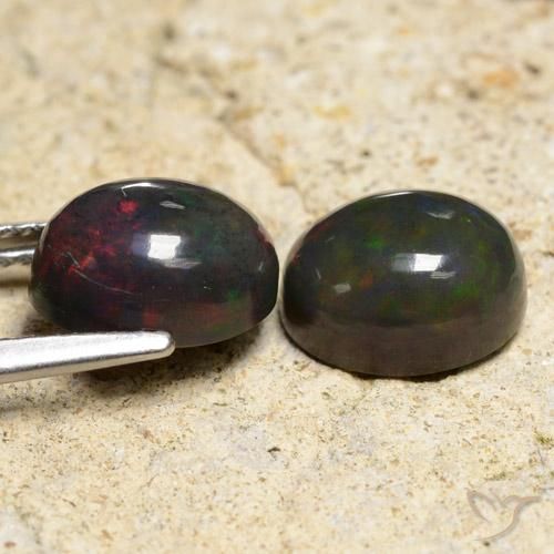 Shop natural 3.64ct マルチカラー ブラックオパール gems, 楕円形, from エチオピア at GemSelect. In stock, global shipping!