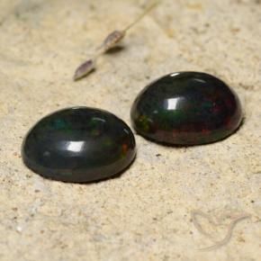 Shop natural 2.35ct マルチカラー ブラックオパール gems, 楕円形, from エチオピア at GemSelect. In stock, global shipping!