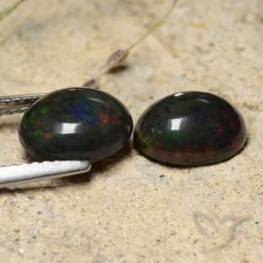 Shop natural 2.35ct マルチカラー ブラックオパール gems, 楕円形, from エチオピア at GemSelect. In stock, global shipping!