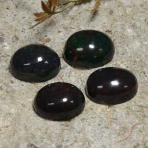 Shop natural 5.23ct マルチカラー ブラックオパール gems, 楕円形, from エチオピア at GemSelect. In stock, global shipping!
