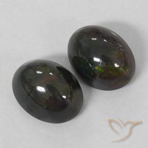 Shop natural 2.91ct マルチカラー ブラックオパール gems, 楕円形, from エチオピア at GemSelect. In stock, global shipping!