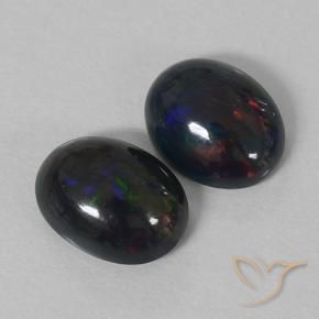 Shop natural 1.85ct マルチカラー ブラックオパール gems, 楕円形, from エチオピア at GemSelect. In stock, global shipping!