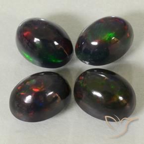 Shop natural 2.79ct マルチカラー ブラックオパール gems, 楕円形, from エチオピア at GemSelect. In stock, global shipping!