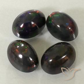 Shop natural 2.79ct マルチカラー ブラックオパール gems, 楕円形, from エチオピア at GemSelect. In stock, global shipping!