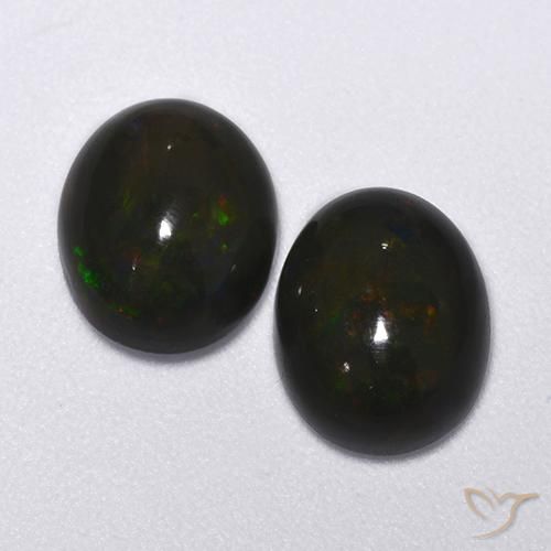 Shop natural 2.60ct マルチカラー ブラックオパール gems, 楕円形, from エチオピア at GemSelect. In stock, global shipping!