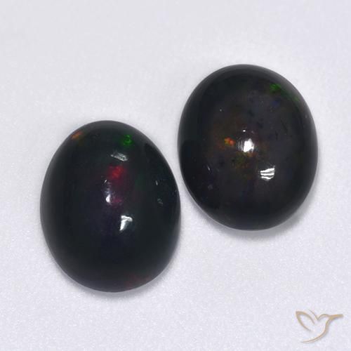 Shop natural 2.38ct マルチカラー ブラックオパール gems, 楕円形, from エチオピア at GemSelect. In stock, global shipping!