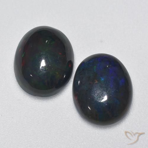 Shop natural 2.12ct マルチカラー ブラックオパール gems, 楕円形, from エチオピア at GemSelect. In stock, global shipping!