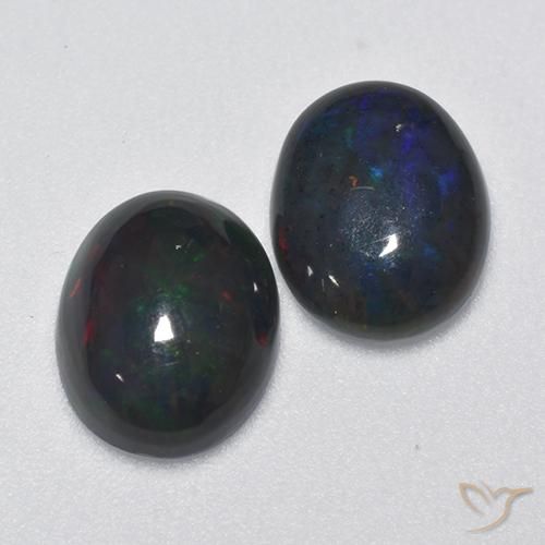 Shop natural 1.70ct マルチカラー ブラックオパール gems, 楕円形, from エチオピア at GemSelect. In stock, global shipping!