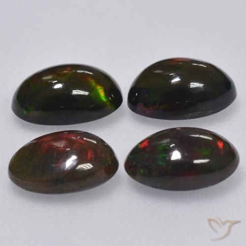 Shop natural 1.13ct マルチカラー ブラックオパール gems, 楕円形, from エチオピア at GemSelect. In stock, global shipping!