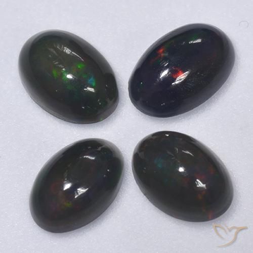 Shop natural 1.15ct マルチカラー ブラックオパール gems, 楕円形, from エチオピア at GemSelect. In stock, global shipping!