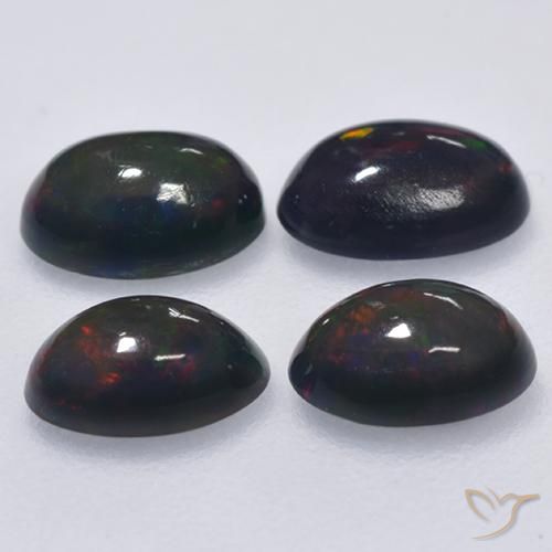Shop natural 1.15ct マルチカラー ブラックオパール gems, 楕円形, from エチオピア at GemSelect. In stock, global shipping!