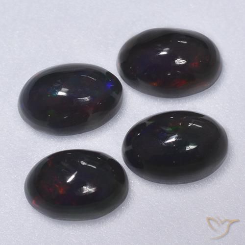 Shop natural 1.28ct マルチカラー ブラックオパール gems, 楕円形, from エチオピア at GemSelect. In stock, global shipping!