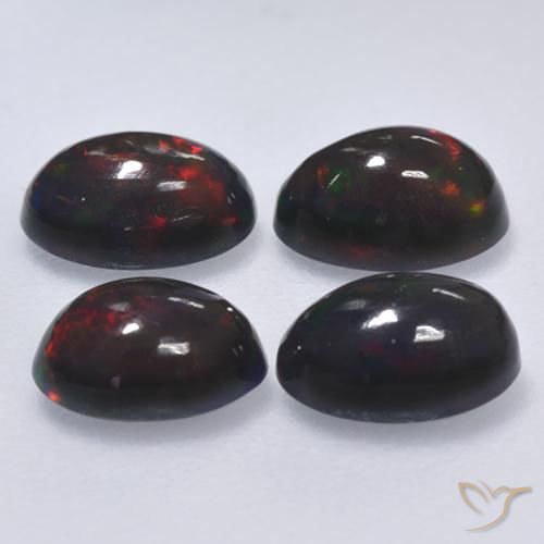 Shop natural 1.28ct マルチカラー ブラックオパール gems, 楕円形, from エチオピア at GemSelect. In stock, global shipping!