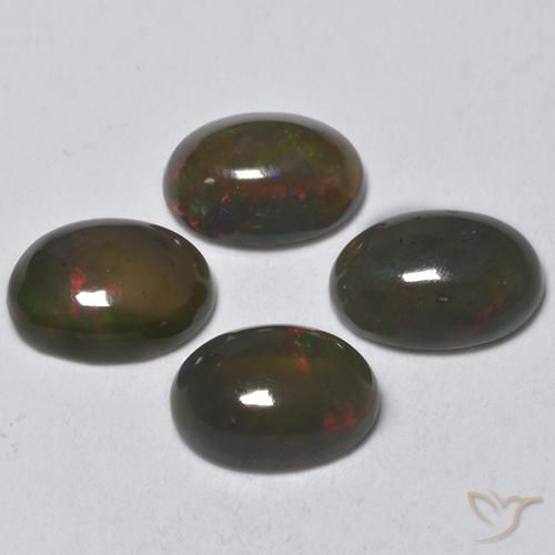 Shop natural 1.32ct マルチカラー ブラックオパール gems, 楕円形, from エチオピア at GemSelect. In stock, global shipping!