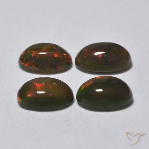 Shop natural 1.32ct マルチカラー ブラックオパール gems, 楕円形, from エチオピア at GemSelect. In stock, global shipping!