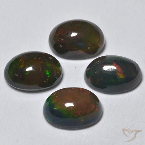 Shop natural 1.54ct マルチカラー ブラックオパール gems, 楕円形, from エチオピア at GemSelect. In stock, global shipping!