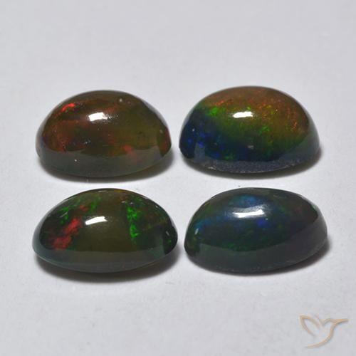Shop natural 1.54ct マルチカラー ブラックオパール gems, 楕円形, from エチオピア at GemSelect. In stock, global shipping!