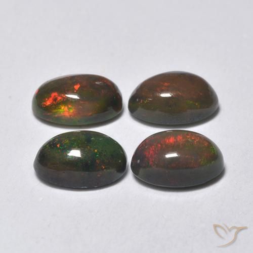 Shop natural 1.34ct マルチカラー ブラックオパール gems, 楕円形, from エチオピア at GemSelect. In stock, global shipping!
