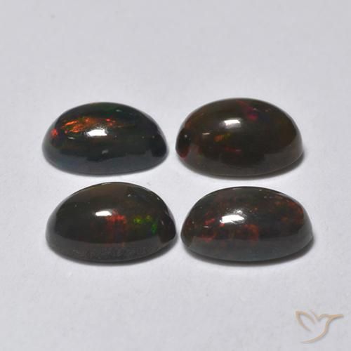 Shop natural 1.26ct マルチカラー ブラックオパール gems, 楕円形, from エチオピア at GemSelect. In stock, global shipping!
