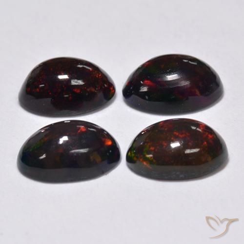 Shop natural 1.49ct マルチカラー ブラックオパール gems, 楕円形, from エチオピア at GemSelect. In stock, global shipping!