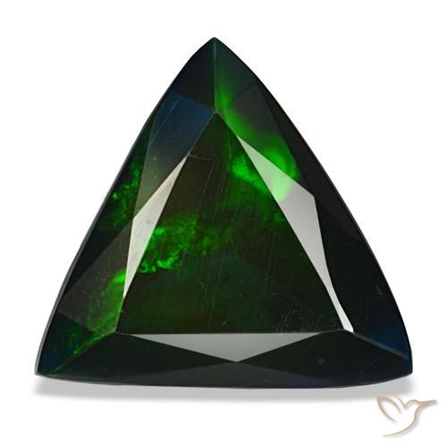 4.82ct マルチカラー ブラックオパール, トリリアント, オペーク